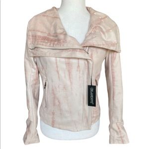 COPY - Blank NYC faux suede Moto jacket